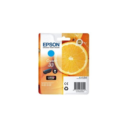 Tinteiro Epson 33 Azul C13T33424010 4,5ml