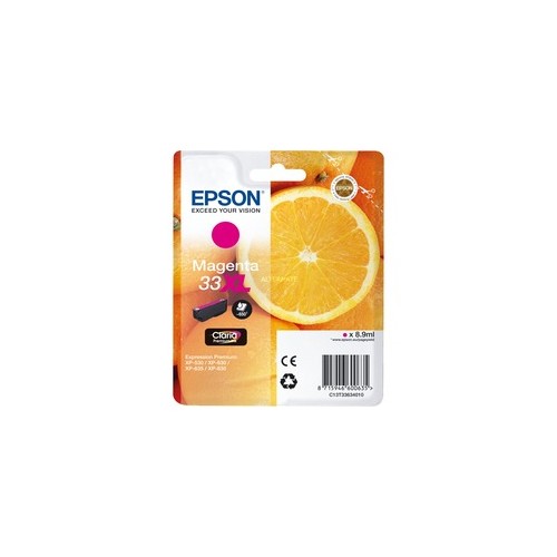 Tinteiro Epson 33XL Magenta C13T33634010 8,9ml