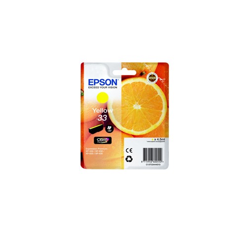 Tinteiro Epson 33 Amarelo C13T33444010 4,5ml