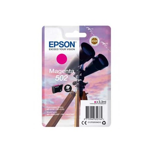 Tinteiro Epson 502 Magenta C13T02V34010 3,3ml