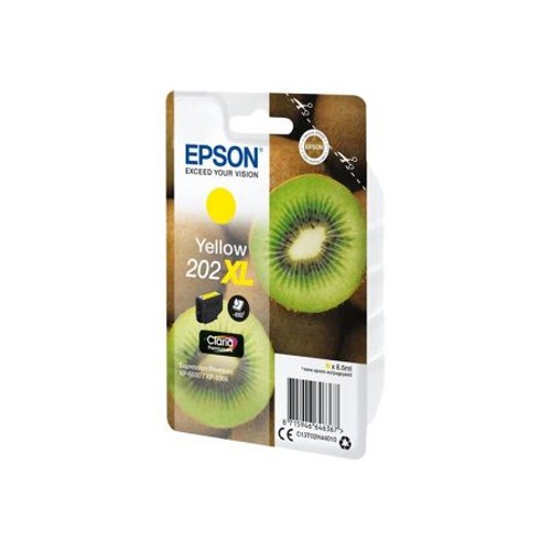 Tinteiro Epson 202XL Amarelo C13T02H44010 8,5ml