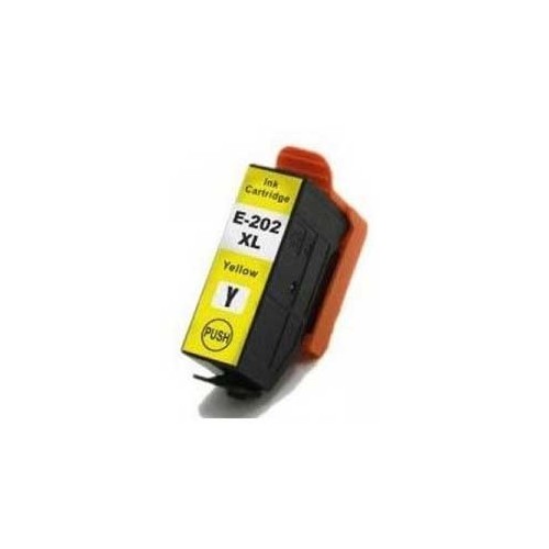 Tinteiro Compatível para Epson 202XL Amarelo C13T02H44010