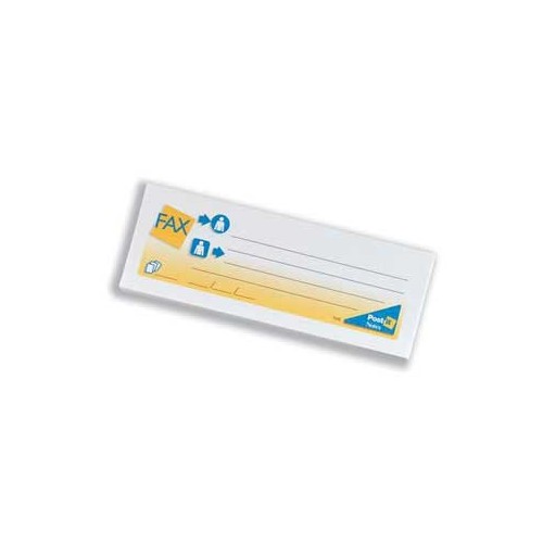 Post-it Mensagem Fax Pequeno 102x37 Pack2