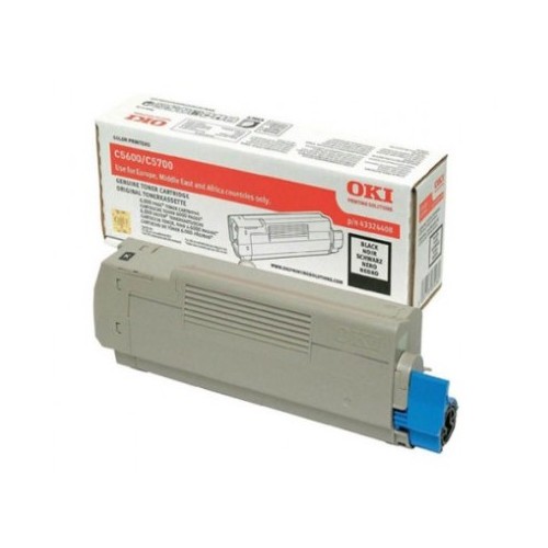 Toner OKI C5600n/ 5600dn/ 5700n/ 5700dn Preto