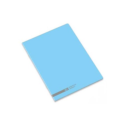 Caderno Agrafado Ambar School A4 Pautado 70gr 48Fls Azul - 3 unidades