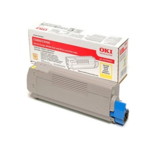 Toner Oki C5800/ C5900 Amarelo