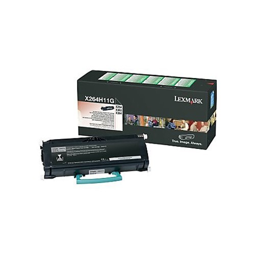 Toner Lexmark X264H11G Preto Extra Capacidade (0X264H11G)