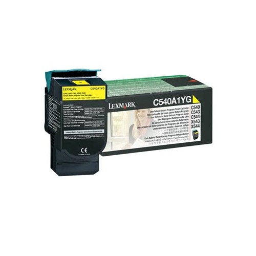 Toner Lexmark C540A1YG Amarelo (0C540A1YG)