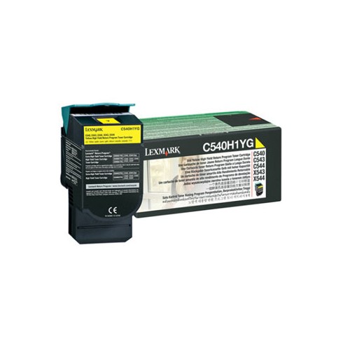 Toner Lexmark C540H1YG Amarelo Alta Capacidade (0C540H1YG)