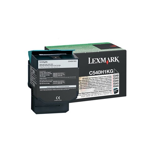 Toner Lexmark C540H1KG Preto Alta Capacidade (0C540H1KG)