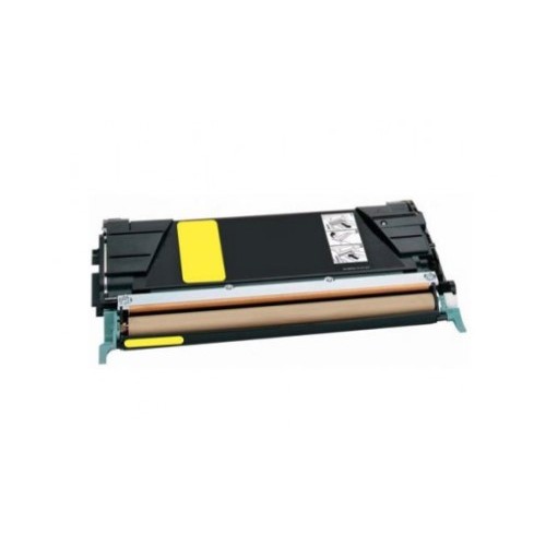 Toner Compatível para Lexmark C734A1YG Amarelo