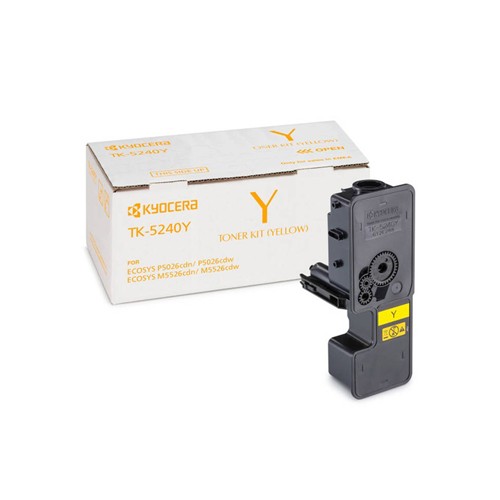 Toner Kyocera TK-5240Y Amarelo (TK5240Y, 1T02R7ANL0)