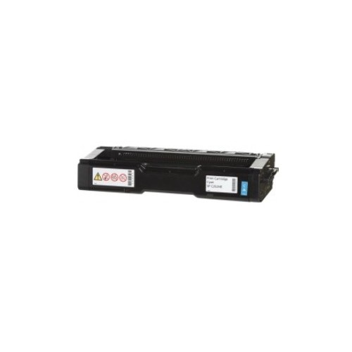 Toner Compatível para Ricoh Aficio SPC252HE/ SPC262 Azul (407717)