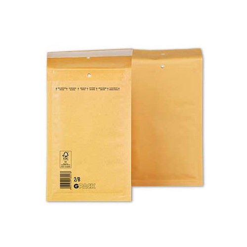 Envelopes Air-Bag 120x215 Kraft Nº 00 - 200 unidades